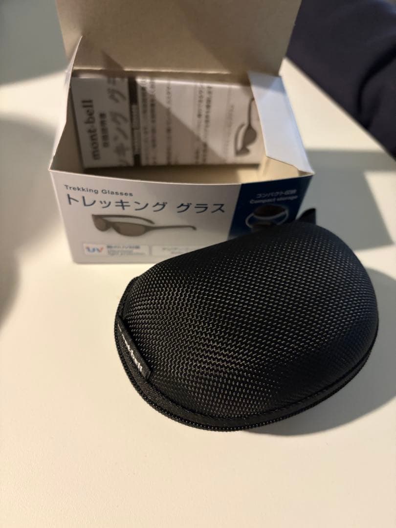 mont-bell トレッキンググラス ライトグレー