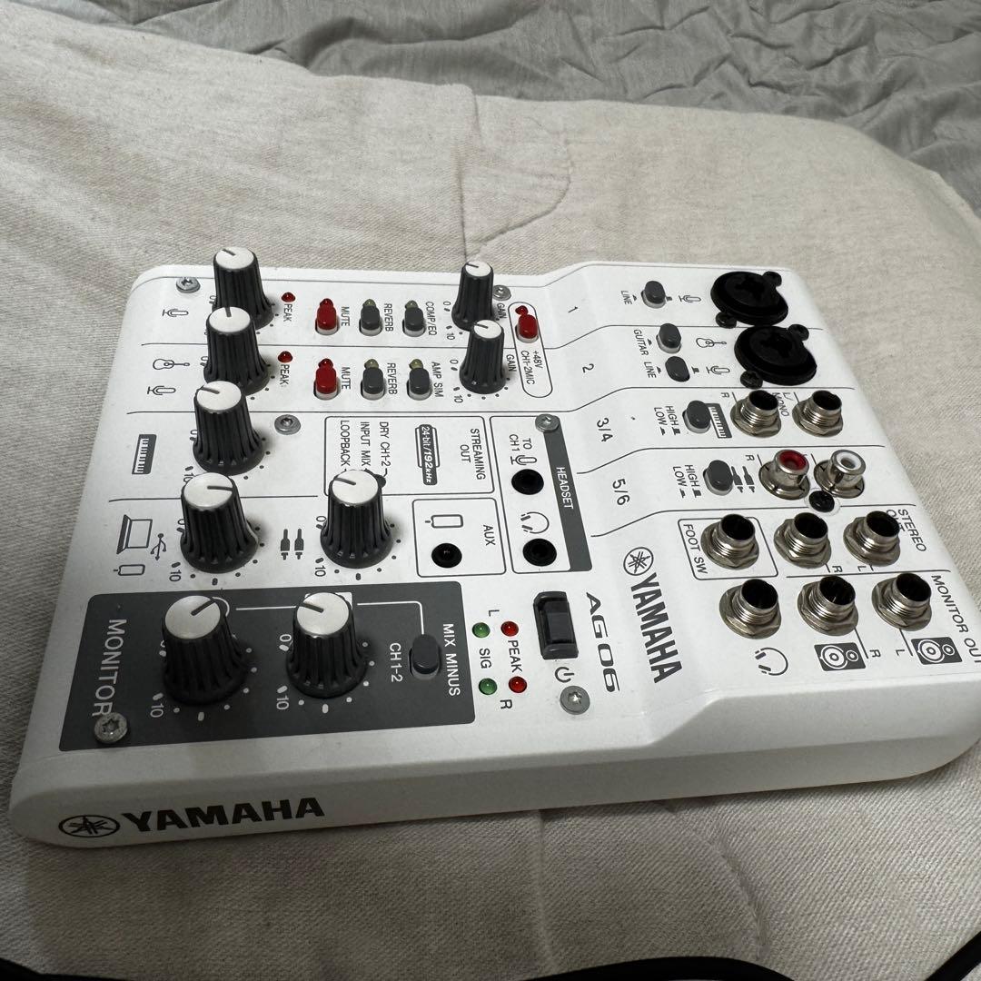 YAMAHA AG06 USBオーディオインターフェイス 箱なし