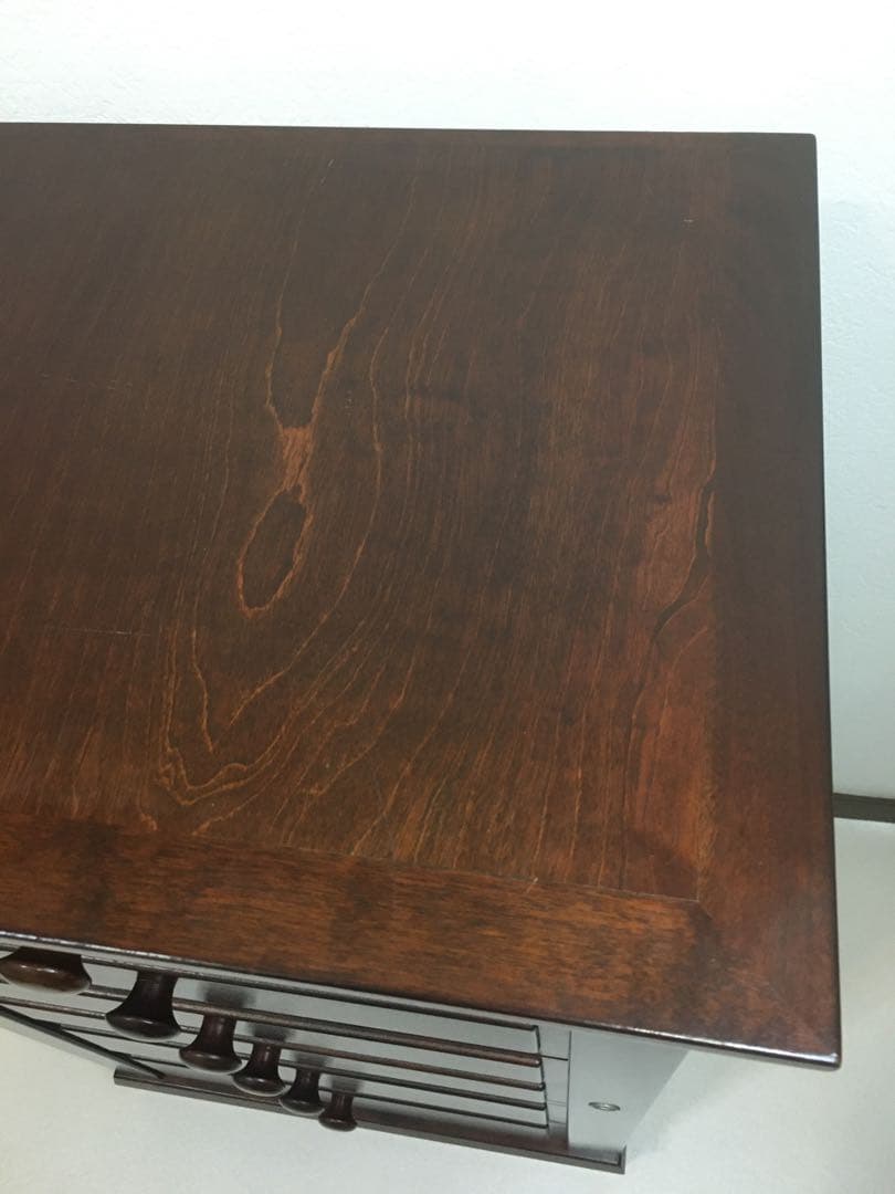 希少 松本民芸家具 チェスト 箪笥 タンス 6段 民芸家具 送料無料