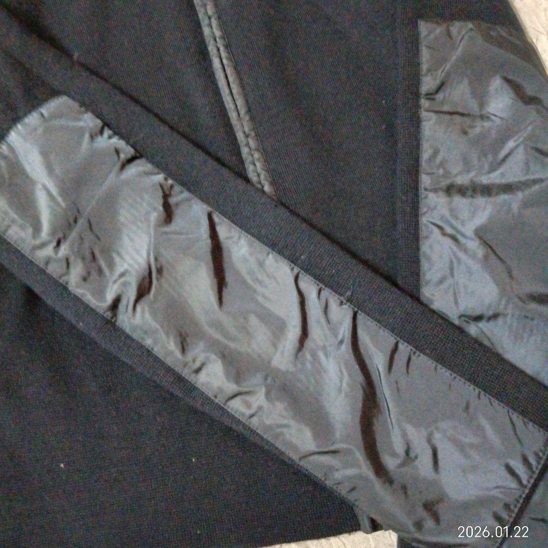 美品　プラダ　ウール　リブ　ジップアップ　ジャンパー