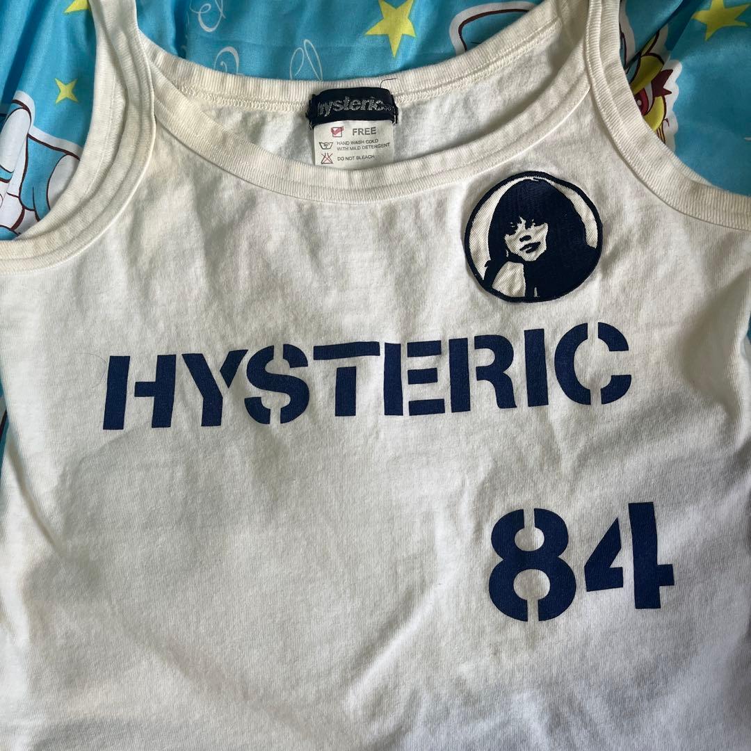 【最終値下げ】HYSTERIC キャミソール ワッペン