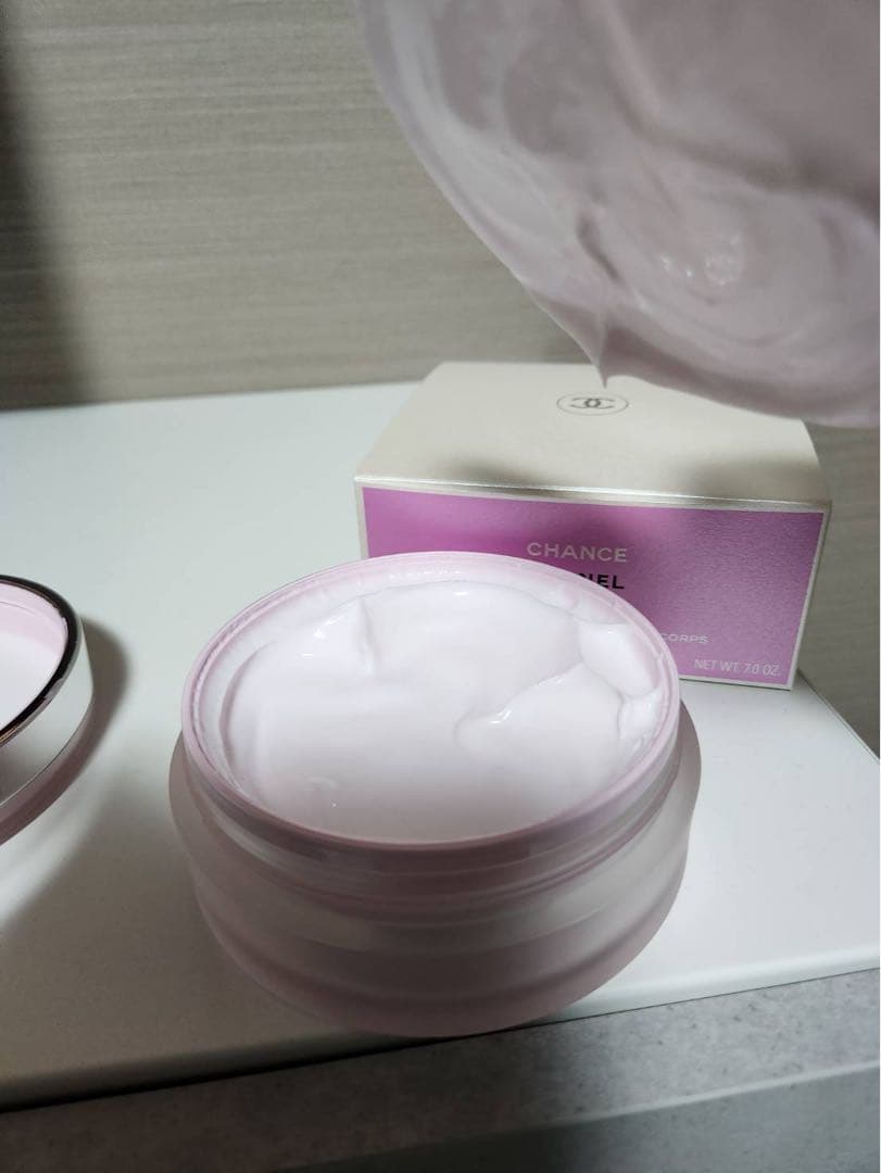 シャネル チャンス オー タンドゥル ボディ クリーム 200g試供品香水セット