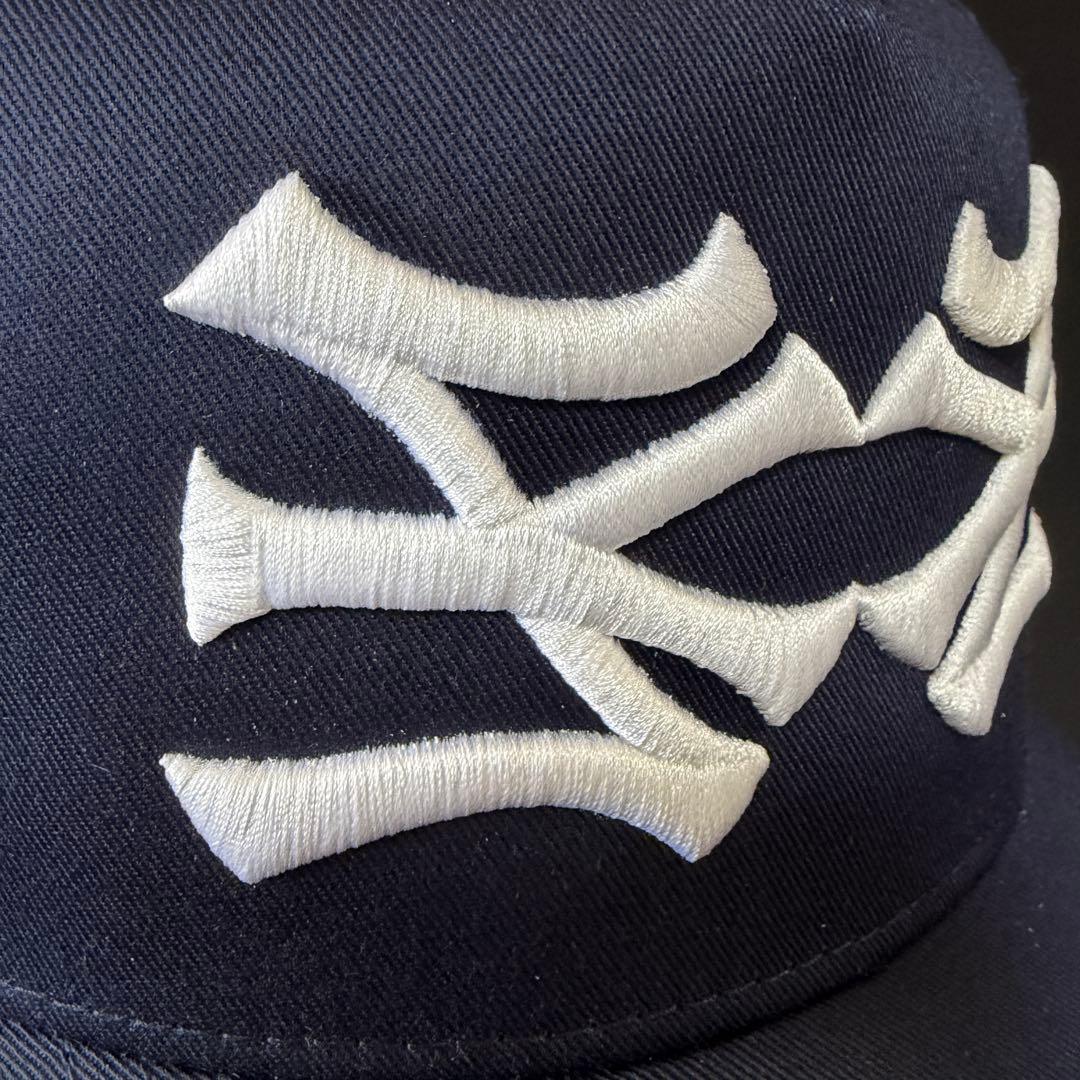 bnnd.（oMA オマ）ネイビー ダブルアイコン 正規品 キャップ