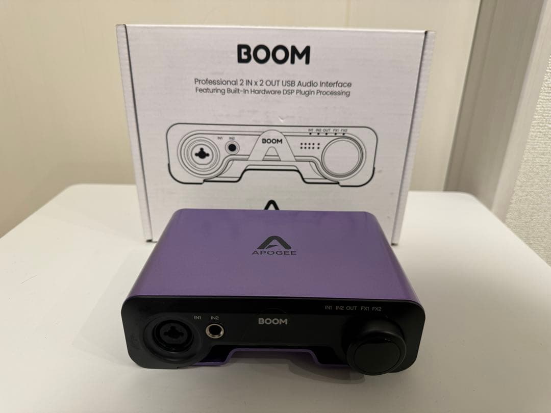 APOGEE BOOM USBオーディオインターフェイス