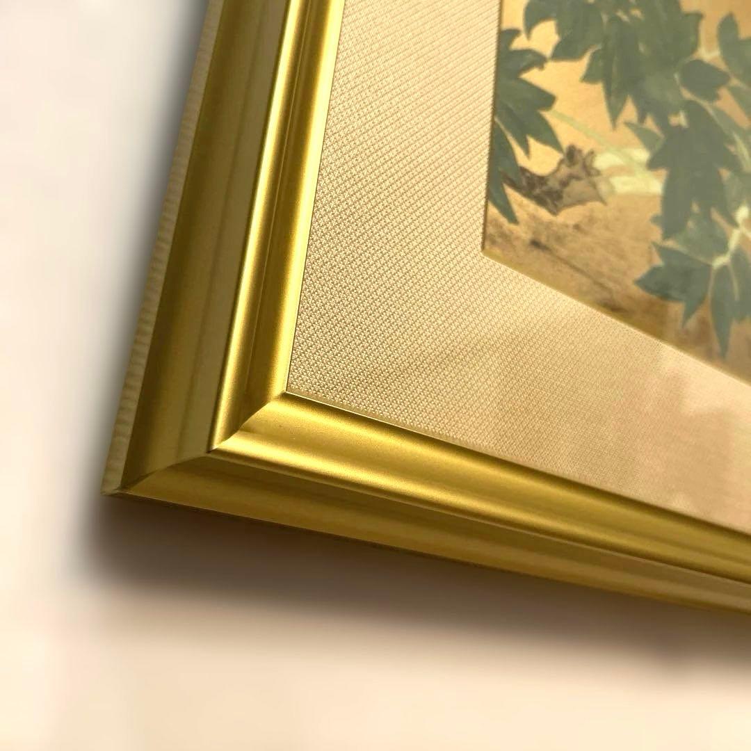 正規品）小倉遊亀『花ひらく』リトグラフ絵画版画（検索）平山郁夫千住博東山魁夷