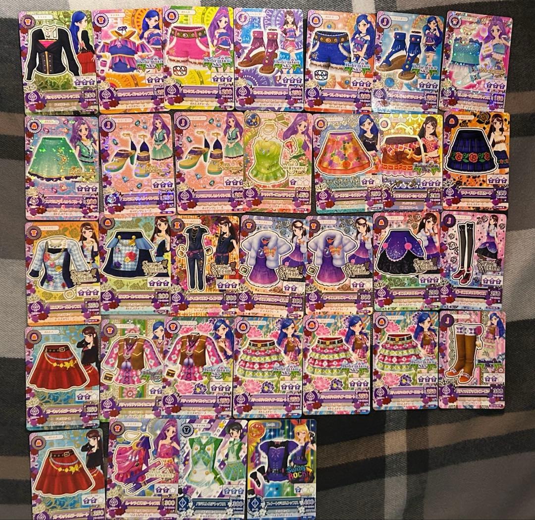 アイカツカード クール、セクシー、キュート、ポップ