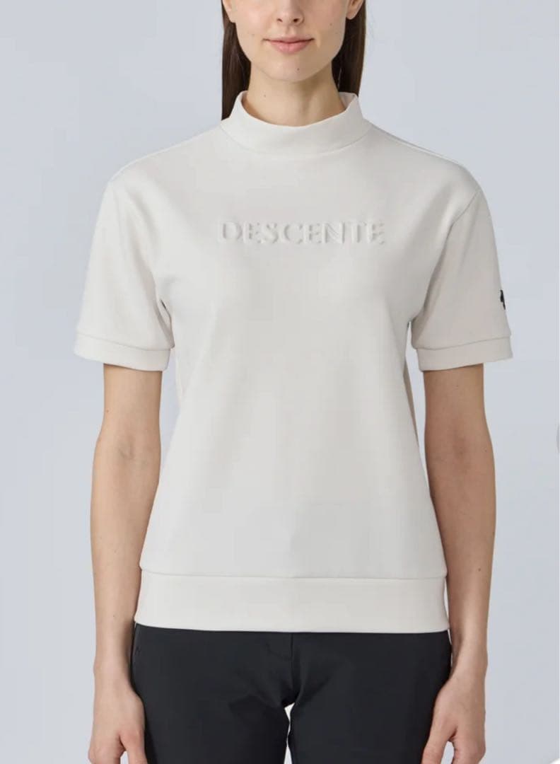 DESCENTE ゴルフハイネックショートスリーブ