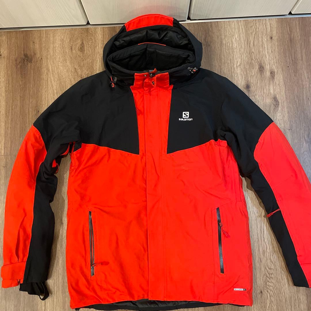 SALOMONサロモン　防水　スノボウェア　スキーウェア　セットアップ　M