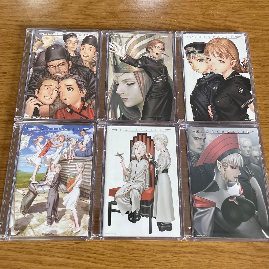 ラストエグザイル DVD 限定BOX 特典マウスパッド2枚付 LASTEXILE