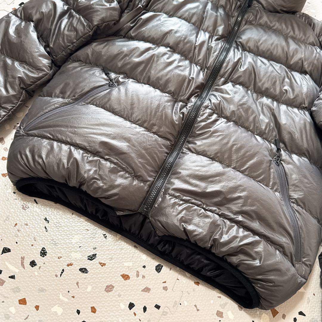 【Lサイズ】NANGA ナンガ Trail Bum ダウンジャケット グレー