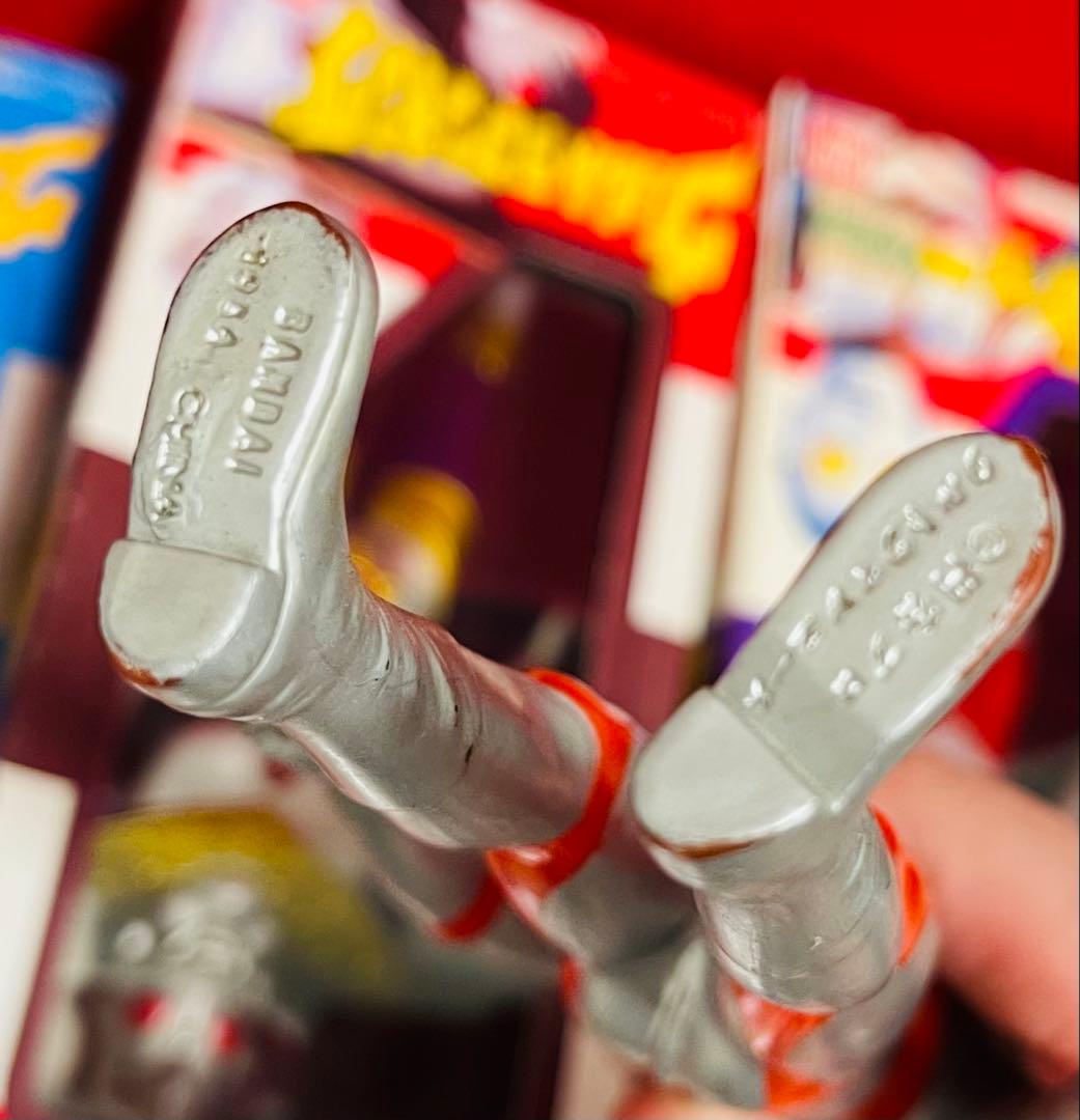 1990年代　バンダイ ウルトラヒーローシリーズ ウルトラマン 怪獣 ソフビ6体