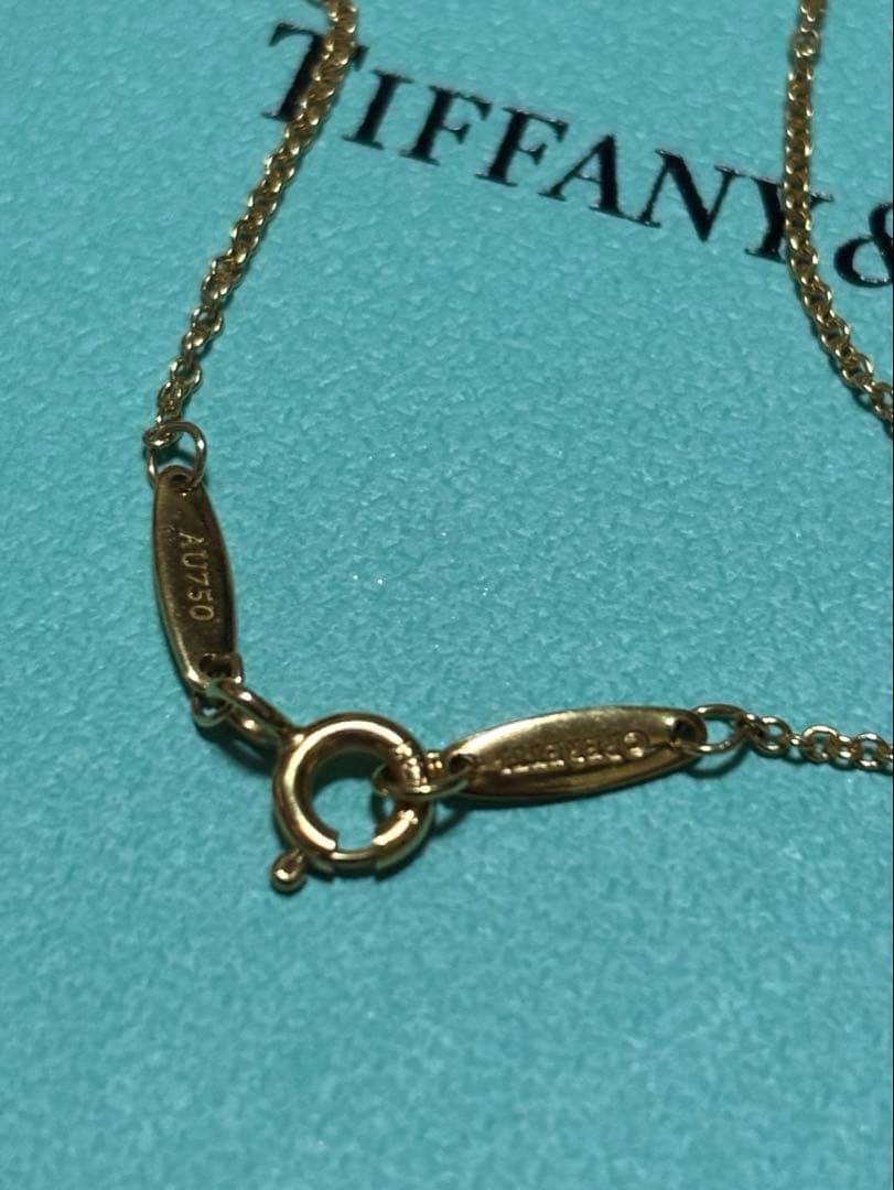 ダイヤモンド バイザヤード　750 ネックレス　一粒ダイヤ　⚠️本日限定お値引き