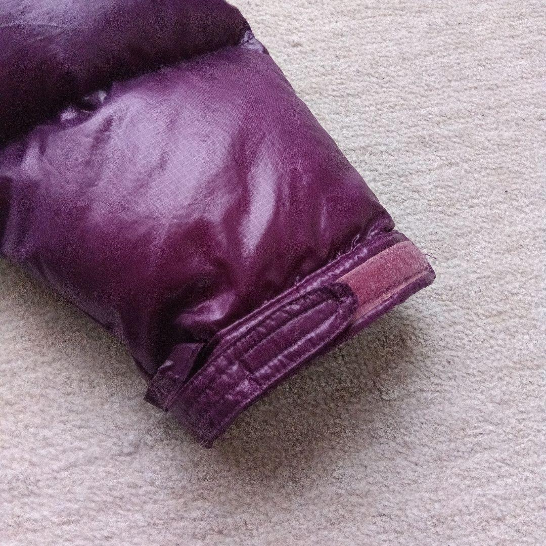 【専用品】コロンビア　フード付きダウンジャケット紫　サイズS