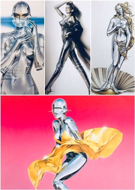 【画集】空山基 メタリコーン【AIBO・エアロスミス・ミッキーマウス】