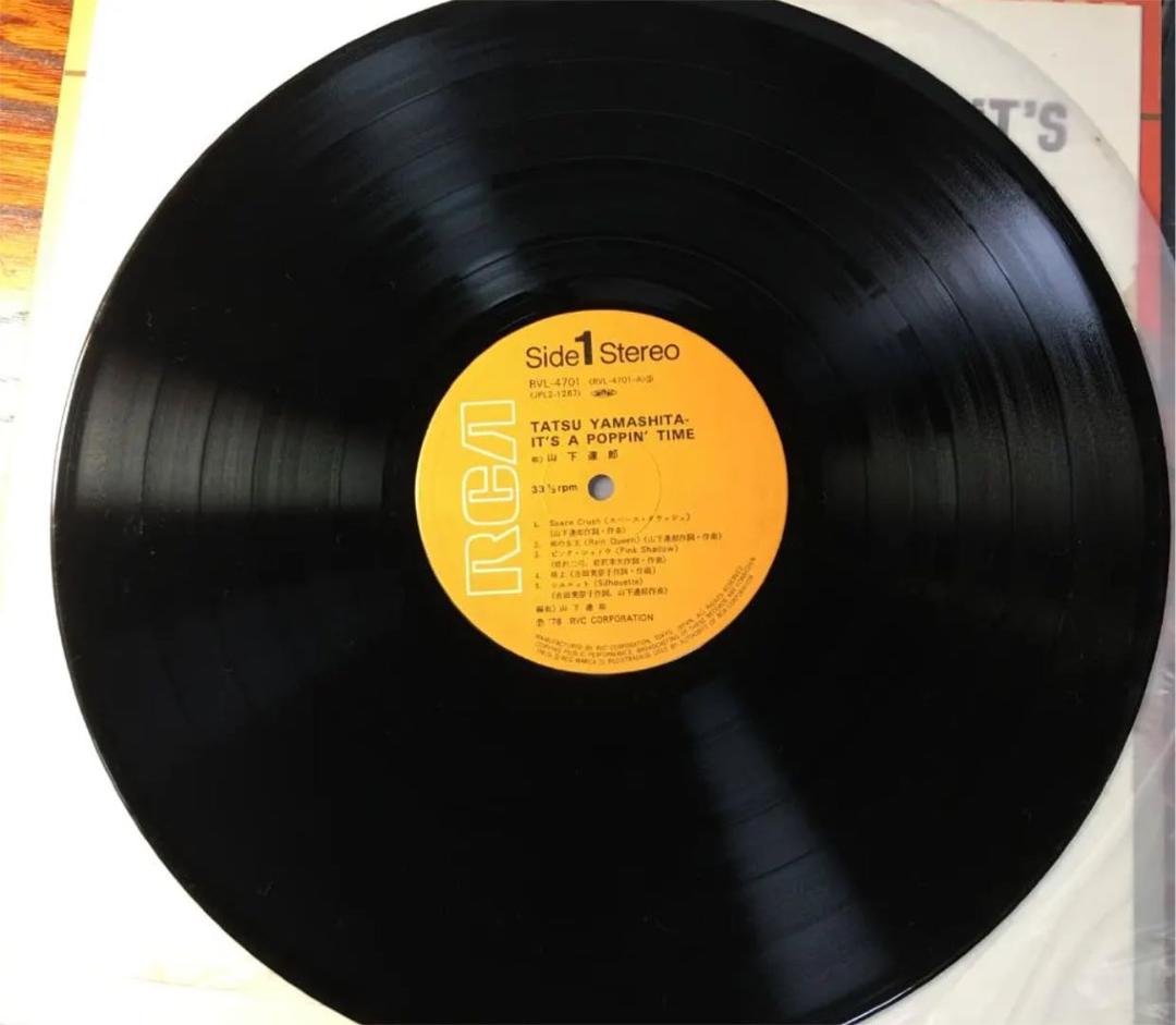 山下達郎　/　It's A Poppin' Time  アナログ盤　マト-１