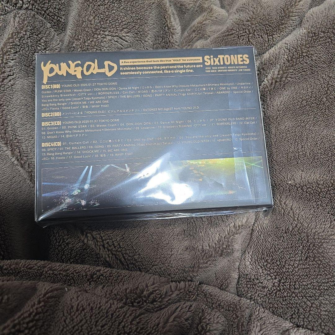 ミュージック SixTONES YOUNG GOLD DVD