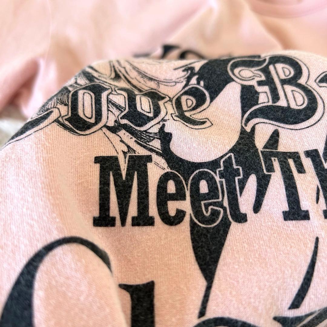 希少✨ヒステリックグラマー y2k 平成 ピンクプリントカットソー ヒスガール