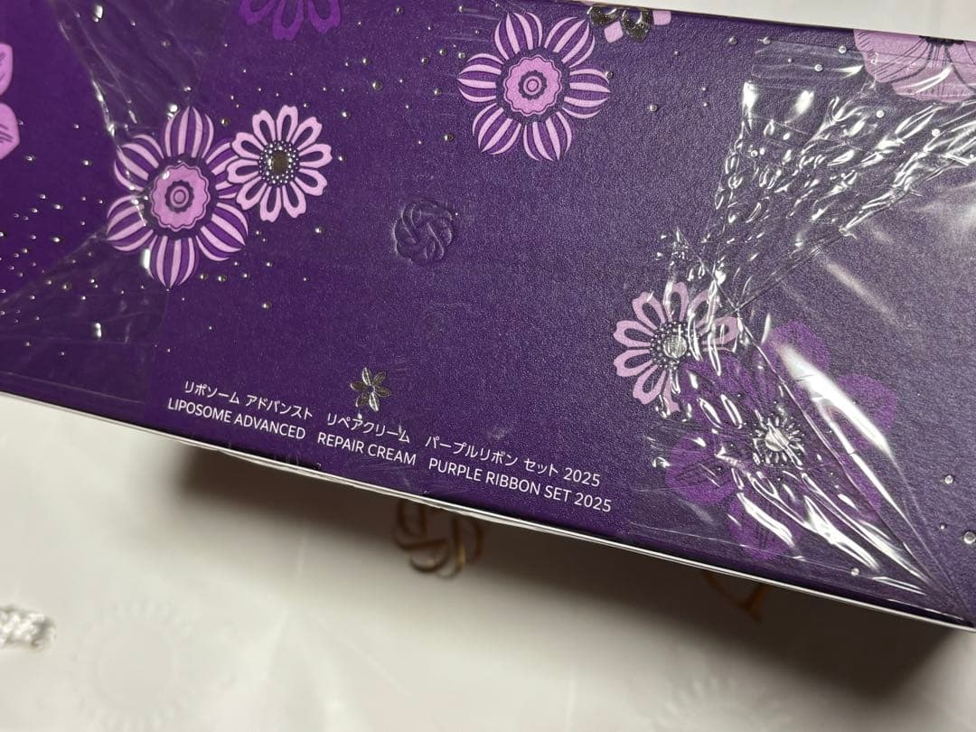 コスメデコルテリポソーム　リペアクリーム パープルリボンセット2025