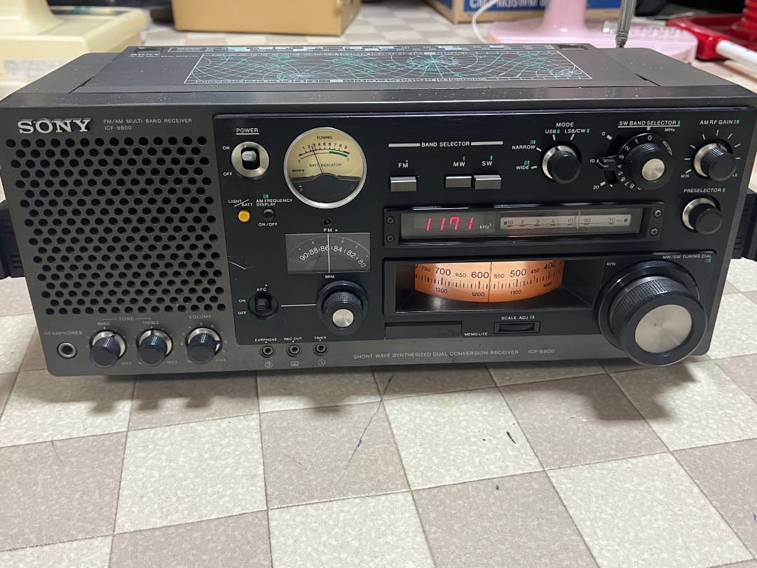 ラジオ・コンポ SONY ICF - 6800