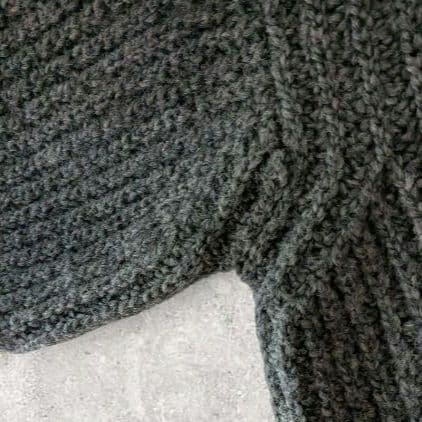 70s アイルランド製 ブルックスブラザーズ ニット セーター XL 黒タグ