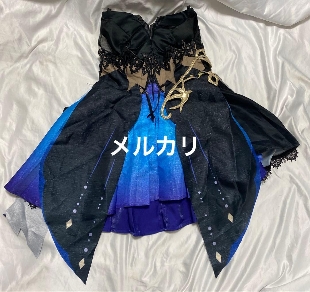 さ*】様 原神 刻晴 新スキン ドレス 三分妄想 コスプレ 衣装 靴 セット