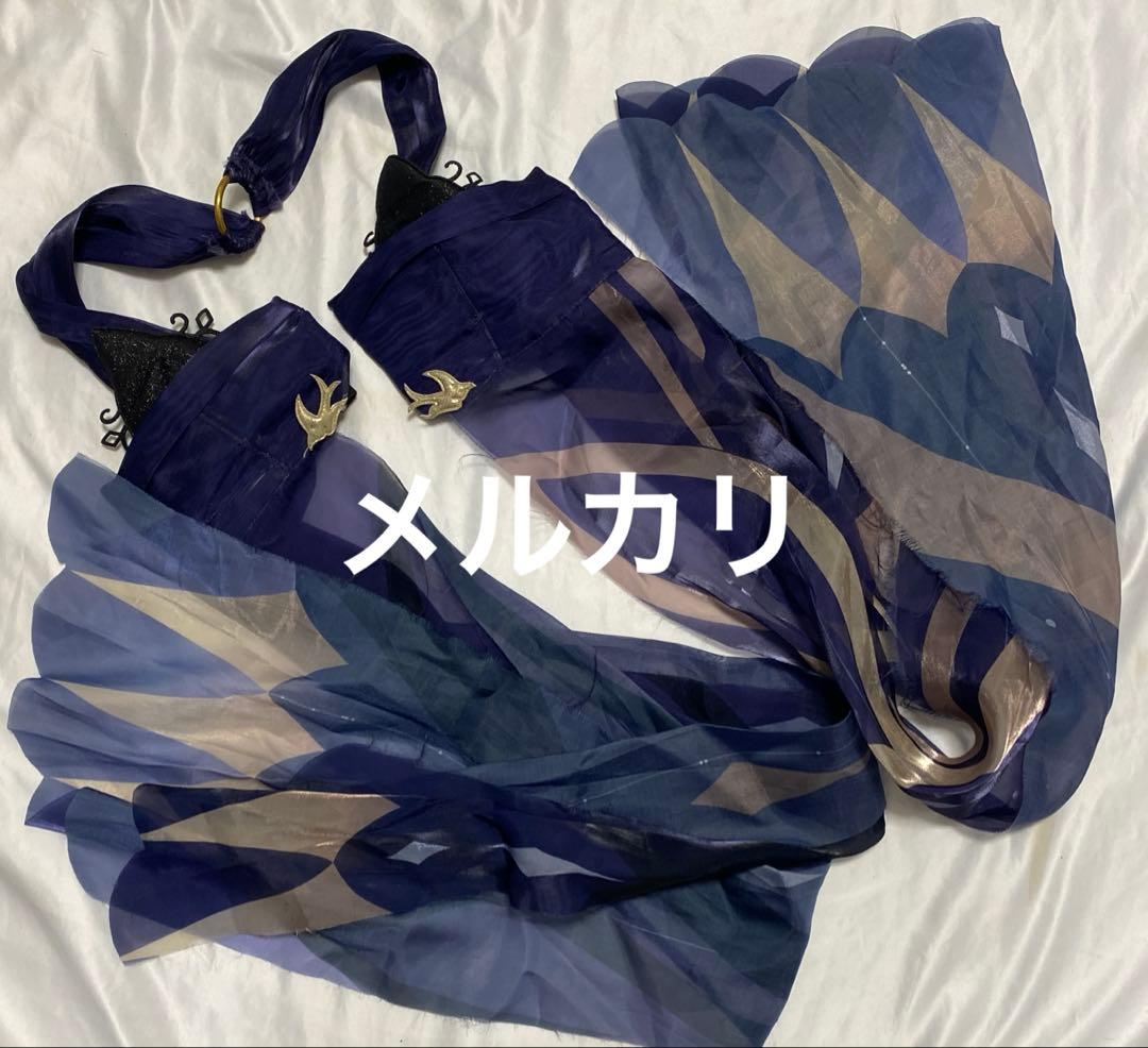 さ*】様 原神 刻晴 新スキン ドレス 三分妄想 コスプレ 衣装 靴 セット