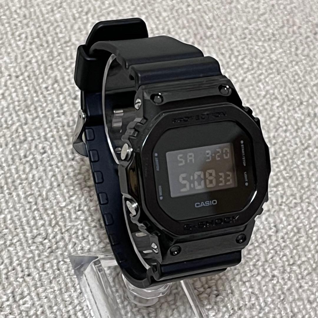人気✨カシオ G-SHOCK メンズ 腕時計GM-5600B ブラック メタル