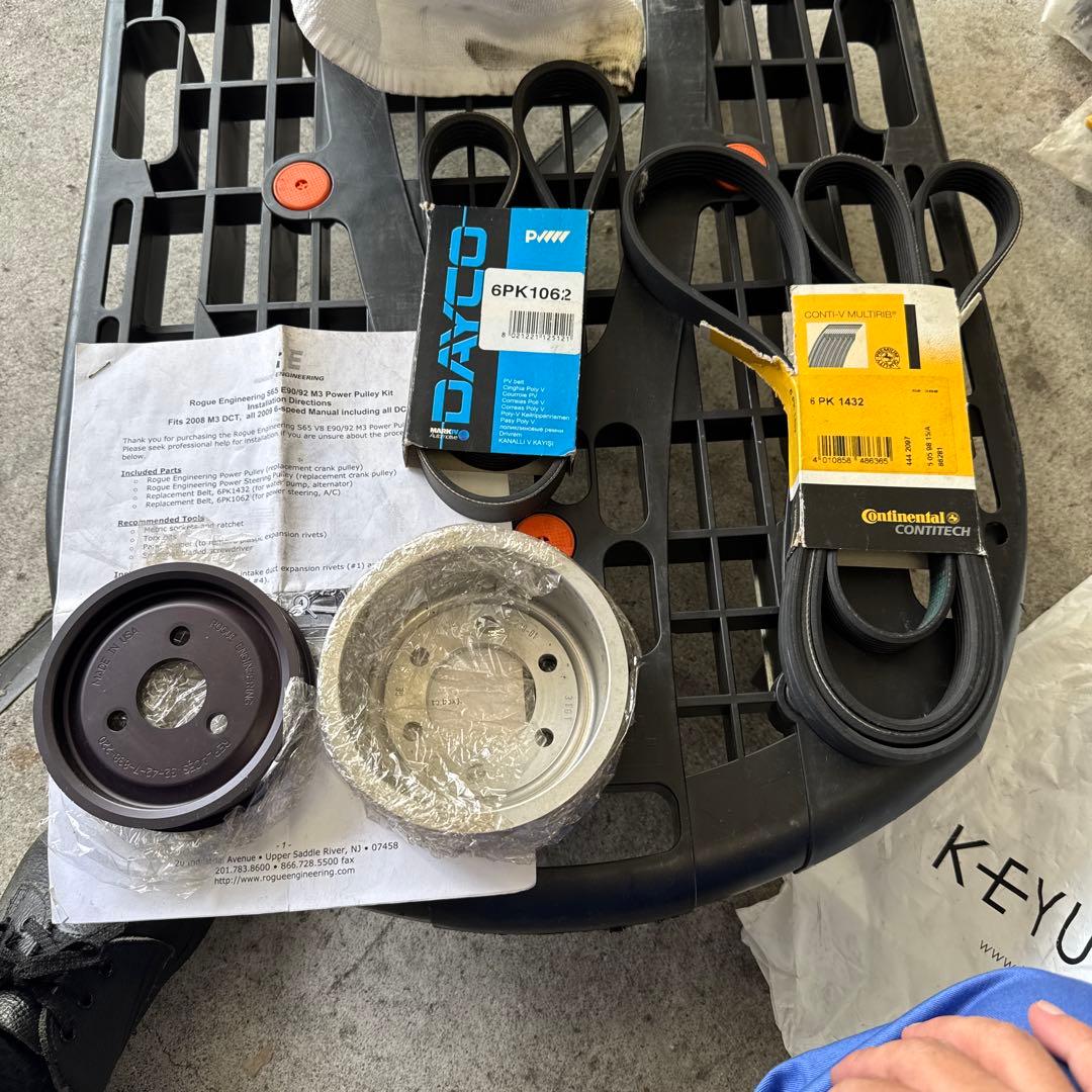  S65 E90 E92 M3 パワープーリーキット