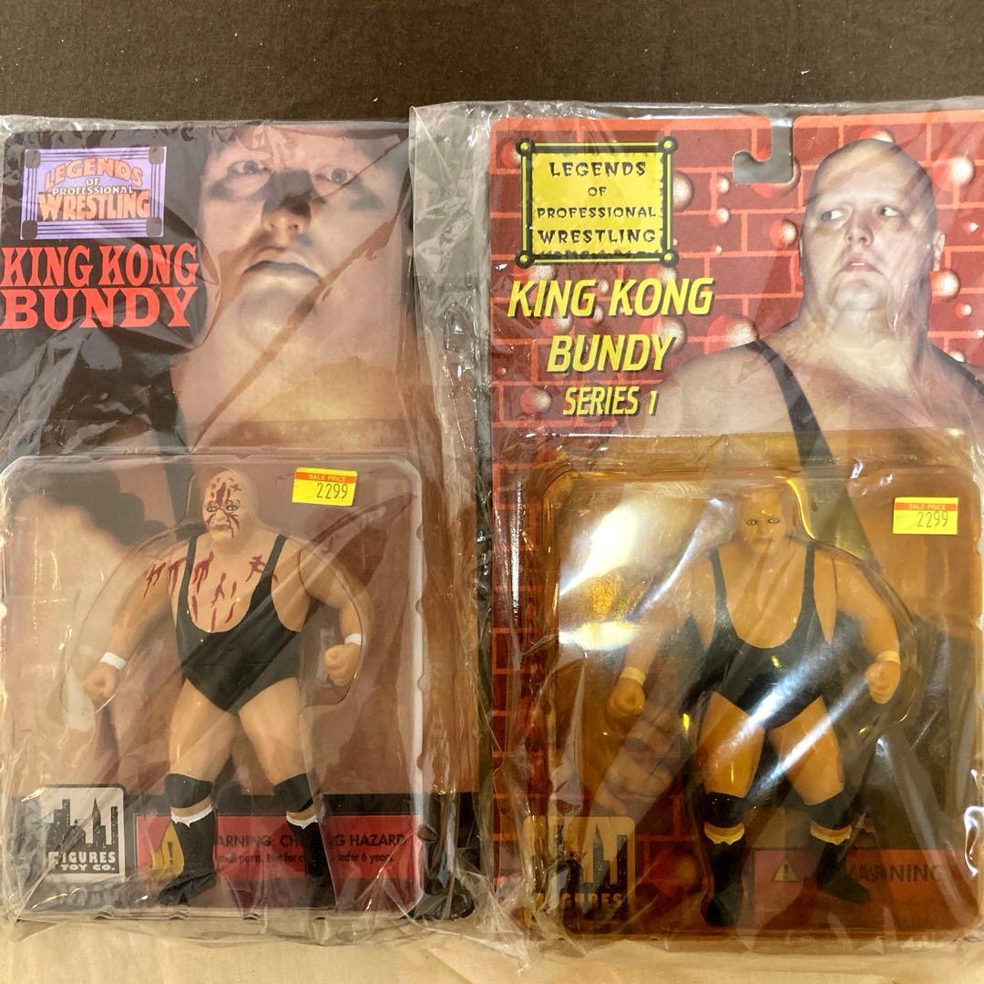 プロレスフィギュア　キングコングバンディ2体　キラーコワルスキー1体　3体セット