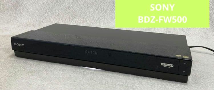 ブルーレイレコーダー BDZ-FW500 [500GB /2番組同時録画]