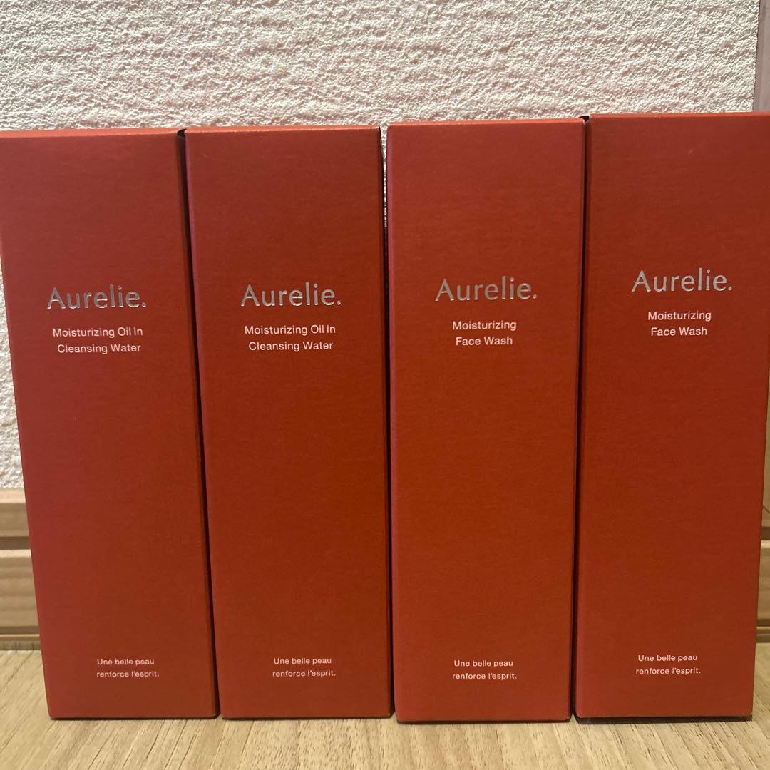 週末お値引き！【新品未開封】オレリー　メイク落とし・洗顔料　各2個