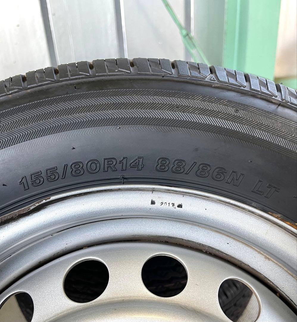 トヨタ プロボックス用 ブリヂストン14インチ タイヤ 2024年製