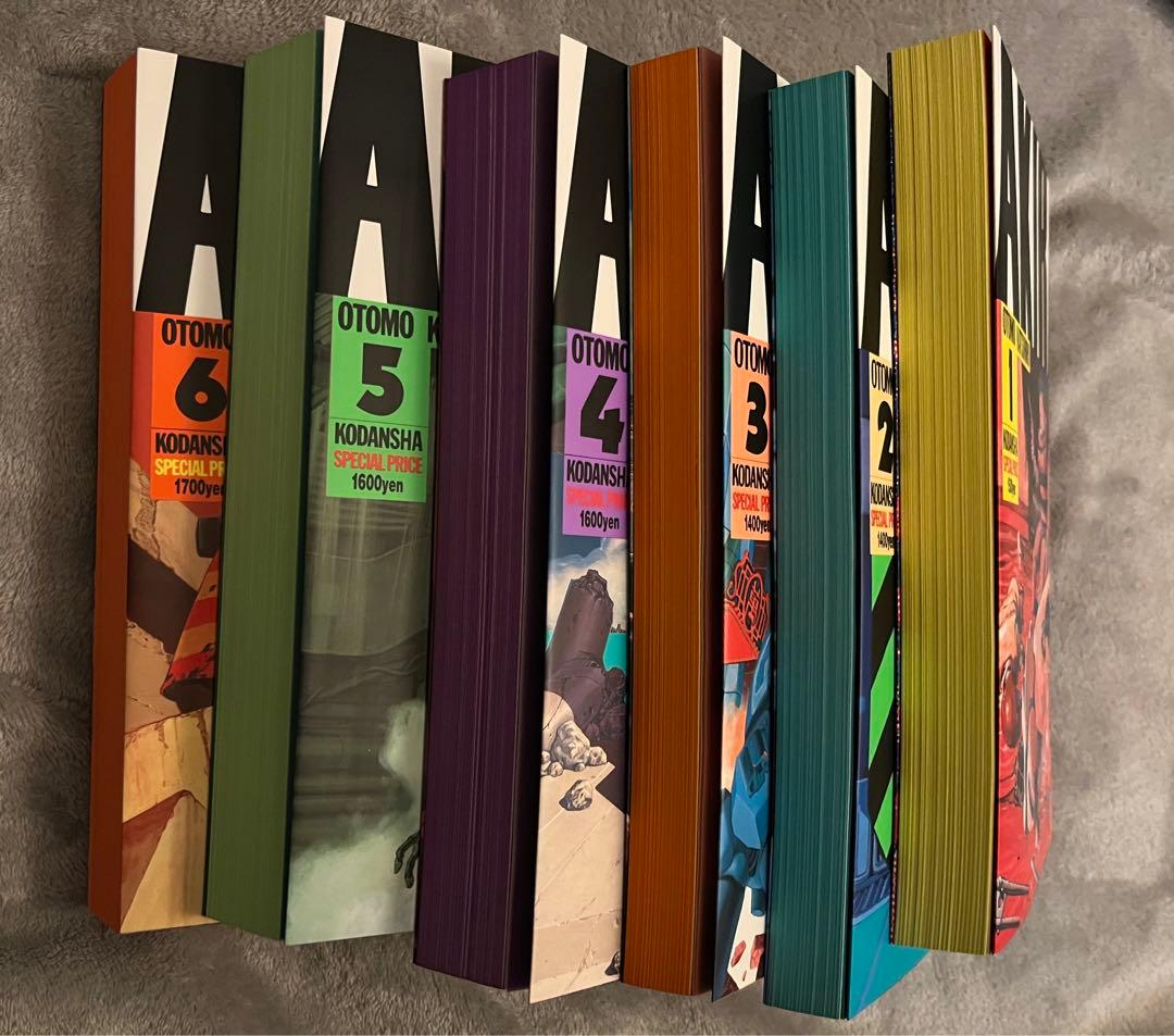 AKIRA 全巻セット 大友克洋 漫画 デラックス版　美品