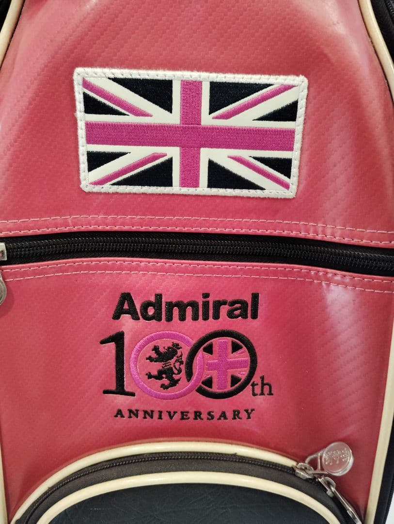 キャディバック　ゴルフバック　クラブケース　ゴルフ　ピンク　黒ゴルフ　アドミラル