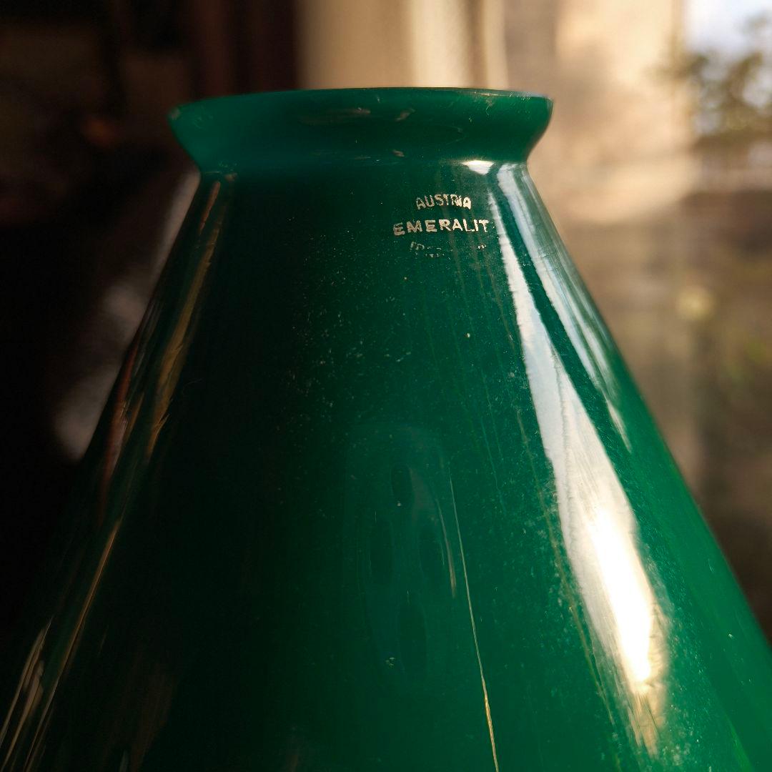 cocorizo様アンティーク エメラライト ランプシェード Emeralite