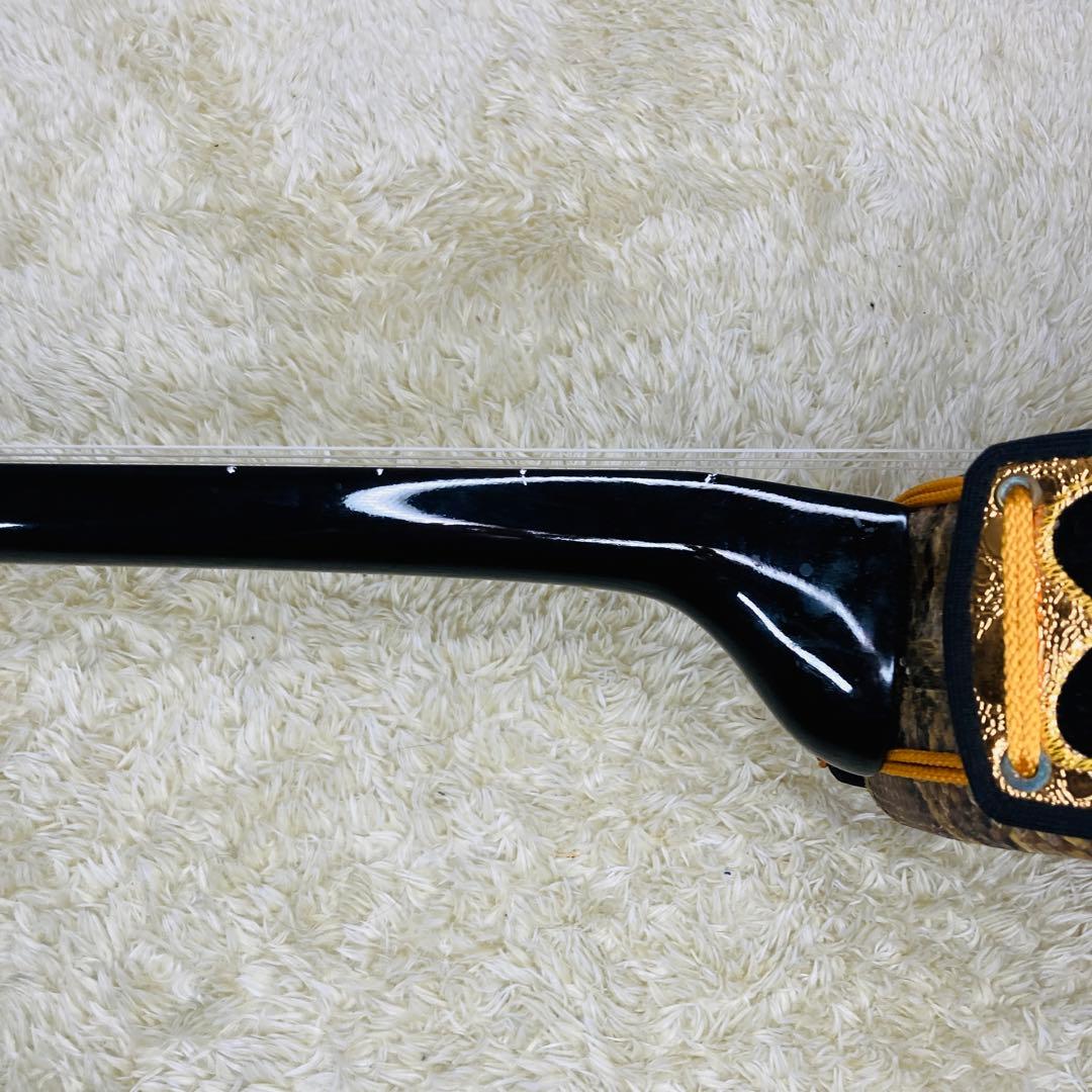 沖縄三線 本皮 三線 沖縄 皮破れなし 蛇皮 本蛇革 琉球 和楽器 弦楽器