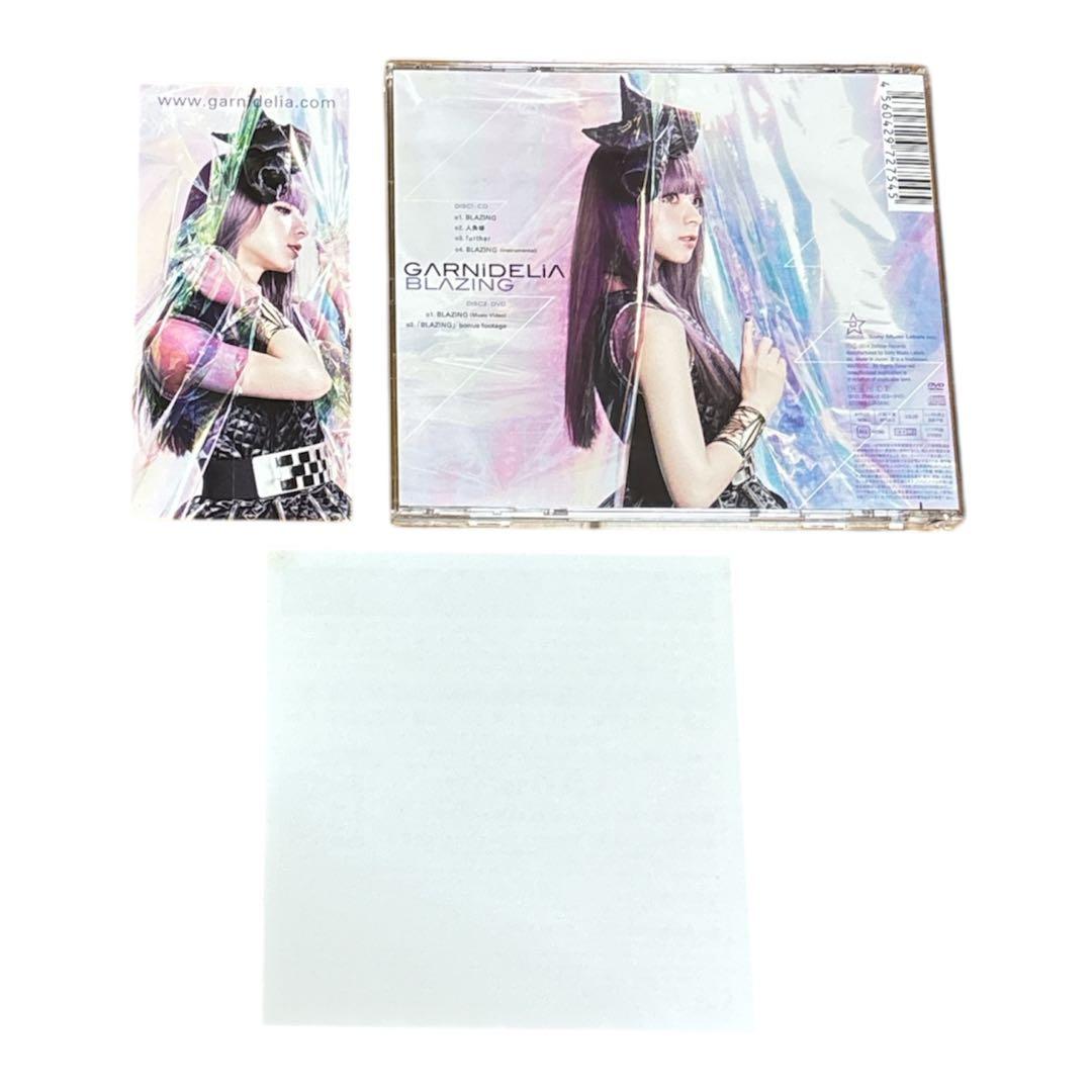 直筆サイン　GARNiDELiA BLAZING CD+DVD 初回限定盤