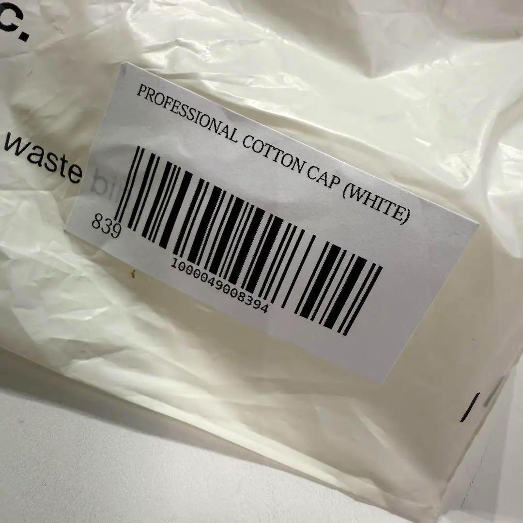 帽子 25SS ENNOY PROFESSIONAL COTTON CAP WHITE