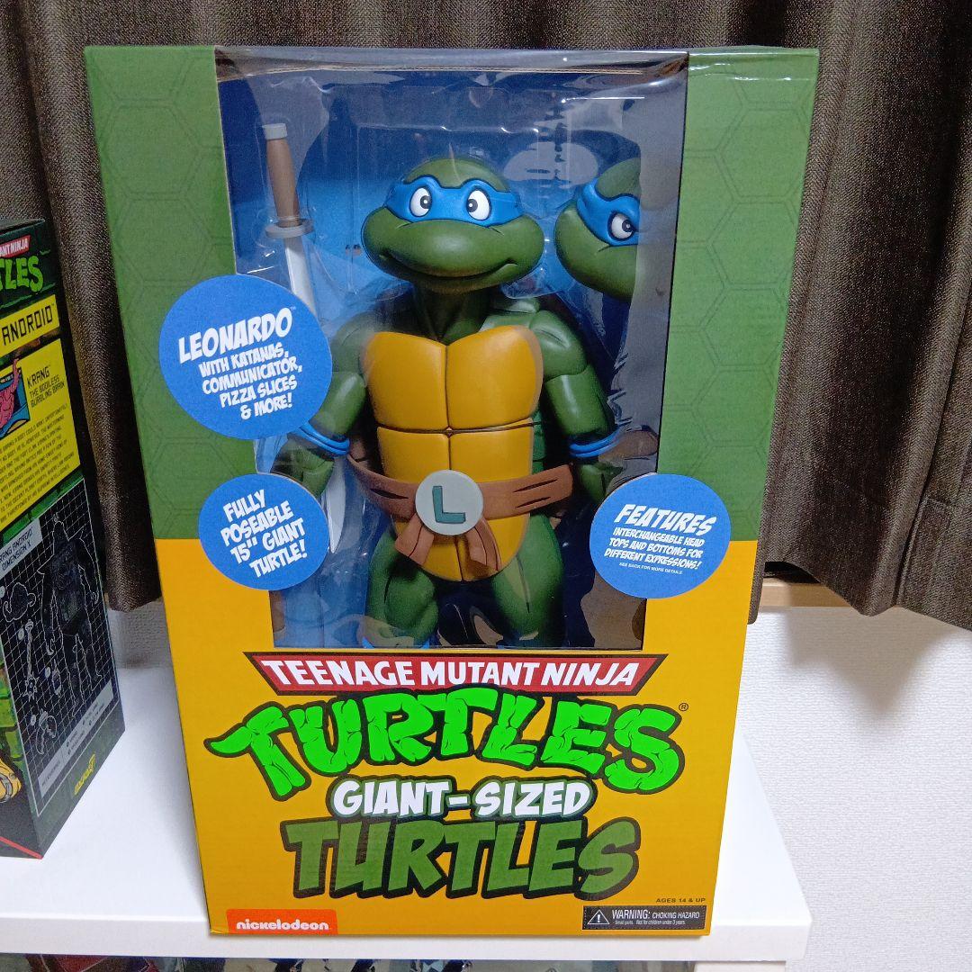 ネカ　ミュータントタートルズ　レオナルド　ジャイアントサイズ　TMNT NECA