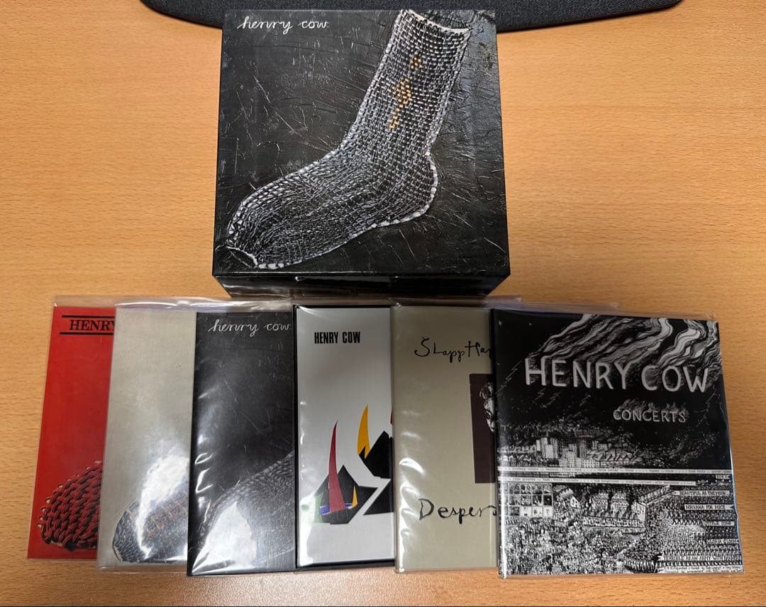 HENRY COW 紙ジャケット ボックスセット