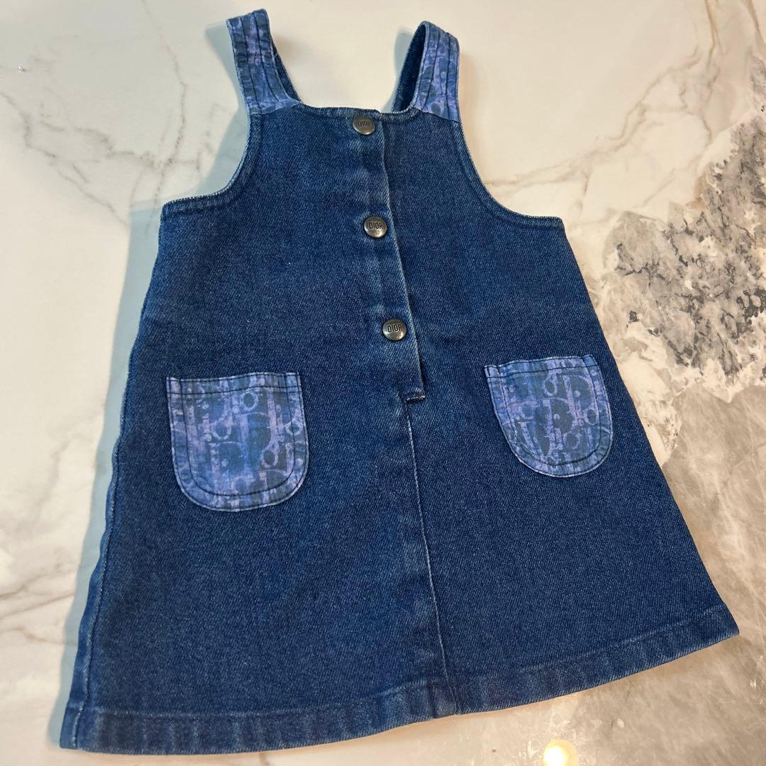 Dior デニムジャンバースカート 90cm~