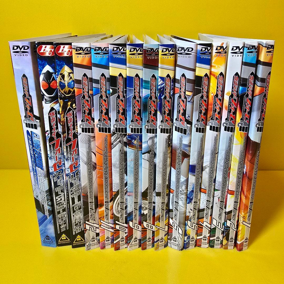 「仮面ライダーフォーゼ」 全12巻+劇場版　DVD全15巻セット