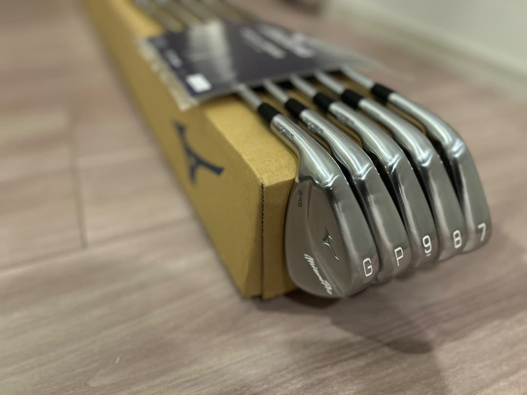 値下2025.12購入 レフティ左用 MizunoPro245 アイアンセット