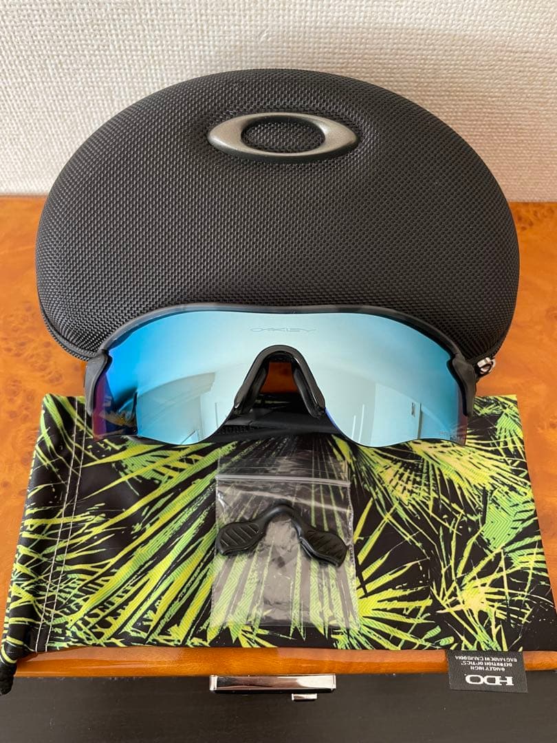 正規品OAKLEYオークリーレーダーロック純正カスタムプリズムP偏光サングラス