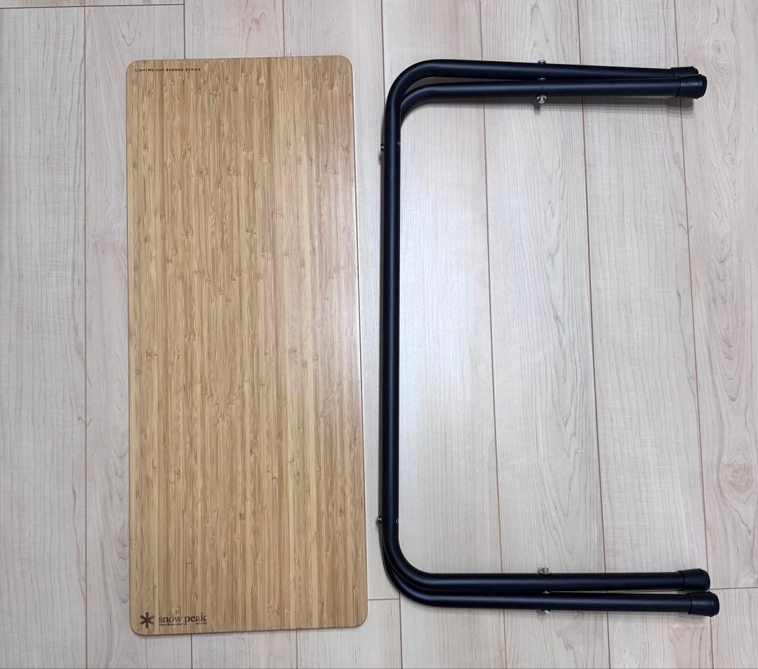 スノーピーク フォールディングシェルフ ライトバンブー