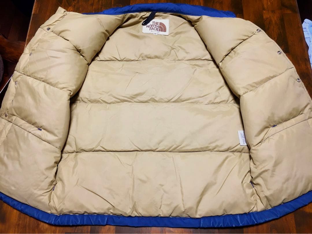 80S　NORTH FACE　茶タグ　ダウンベスト　USA製　ヴィンテージ　美品