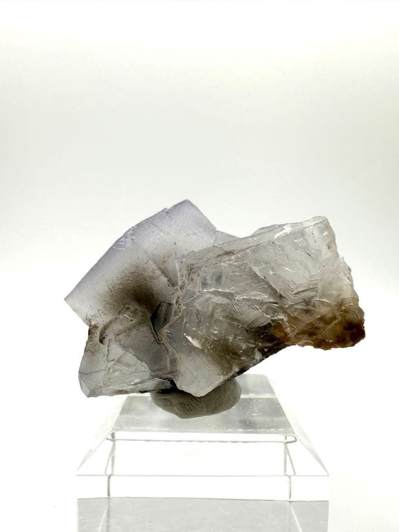 グレー　フローライト　パキスタン産　蛍石　原石　鉱物　標本　天然石