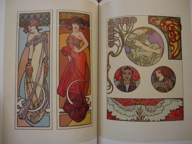 Alphonse Mucha : アルフォンス・ミュシャ 装飾資料集