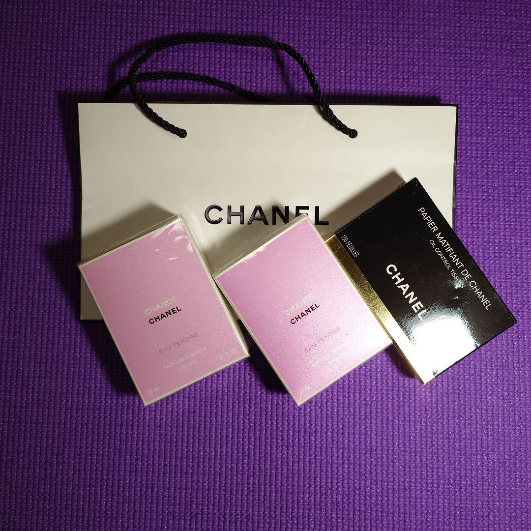CHANEL オイルコントロールペーパー＆ミスト2点