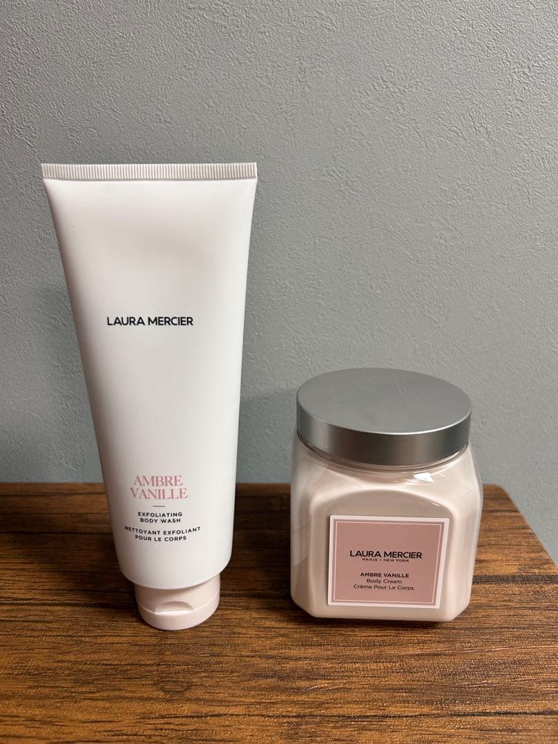 ローラメルシエホイップトボディクリーム　340g+ ボディウォッシュ 200ml